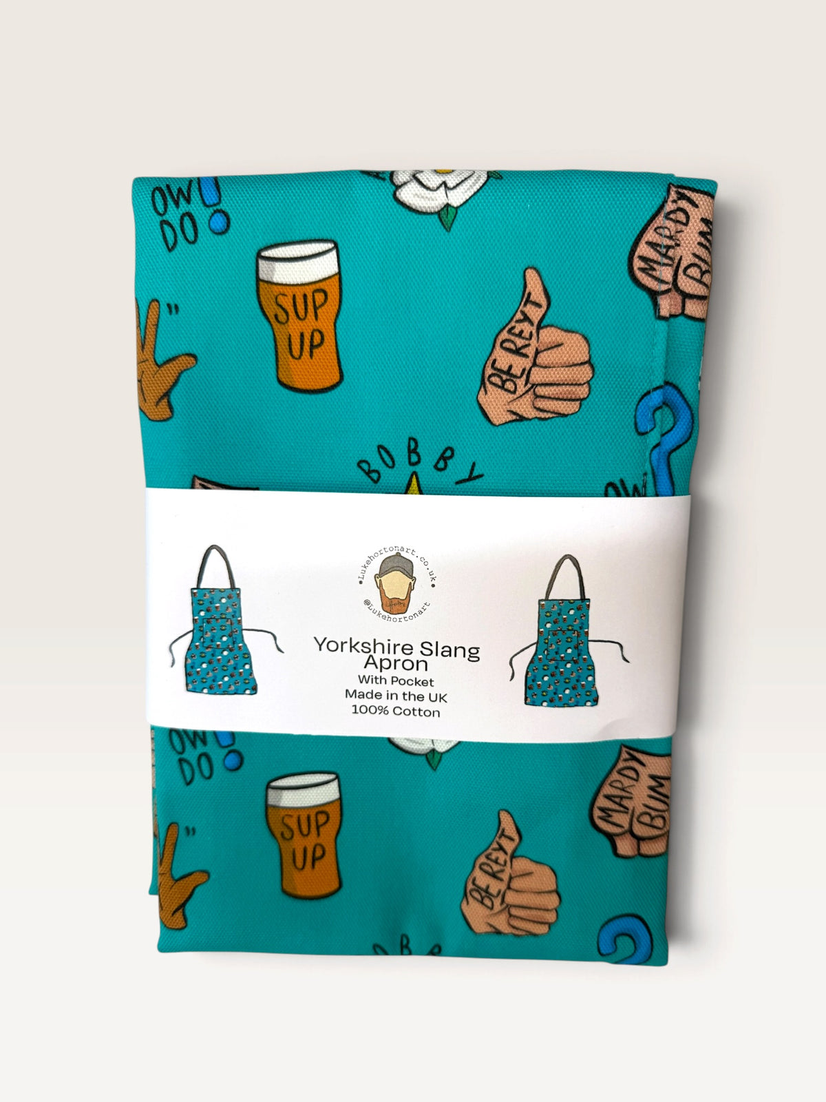 Yorkshire Slang - Apron - Luke Horton