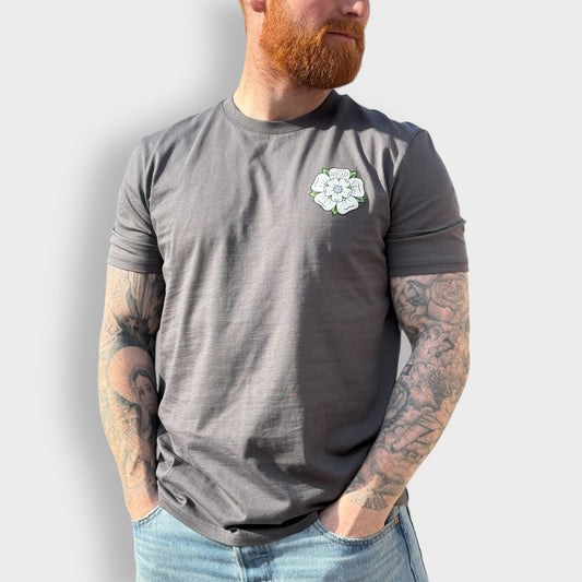Yorkshire Rose Ayup Flower - Yorkshire Art Unisex T-Shirt - Luke Horton