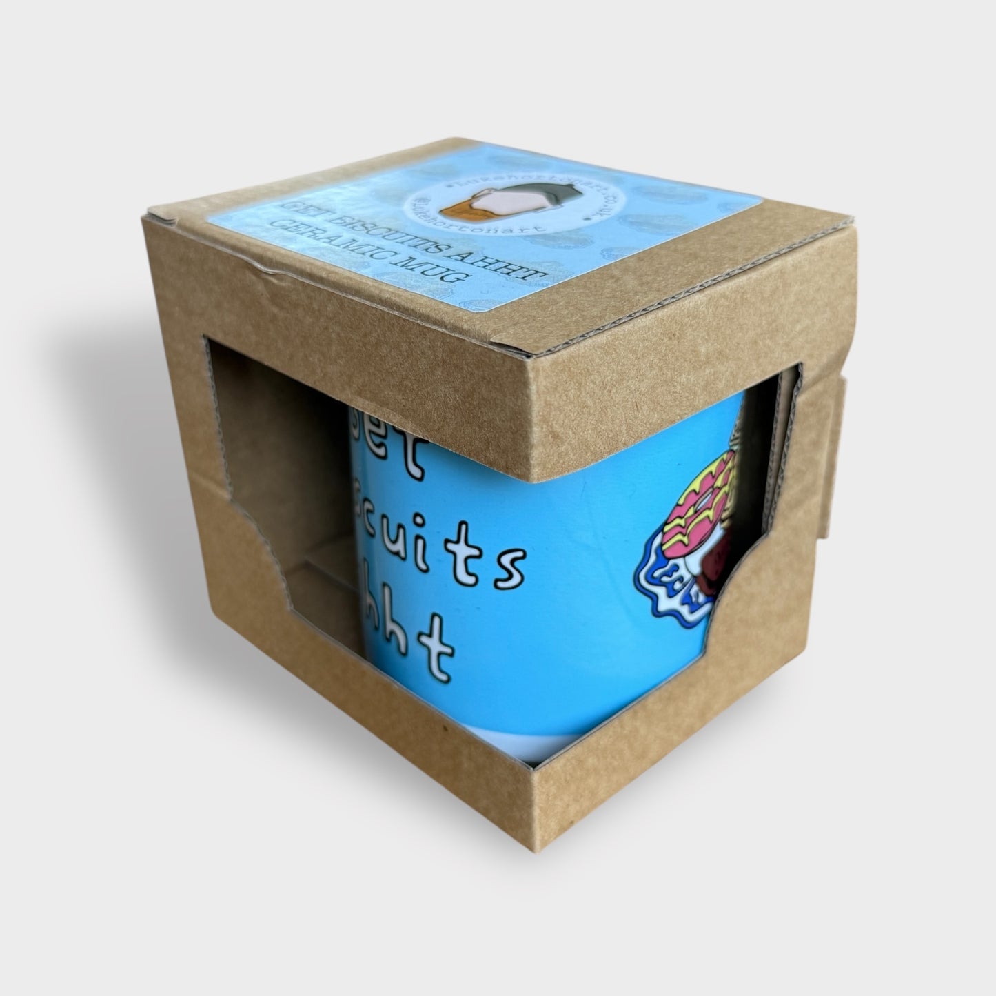 Get Biscuits Ahht - Yorkshire Slang Mug - Luke Horton