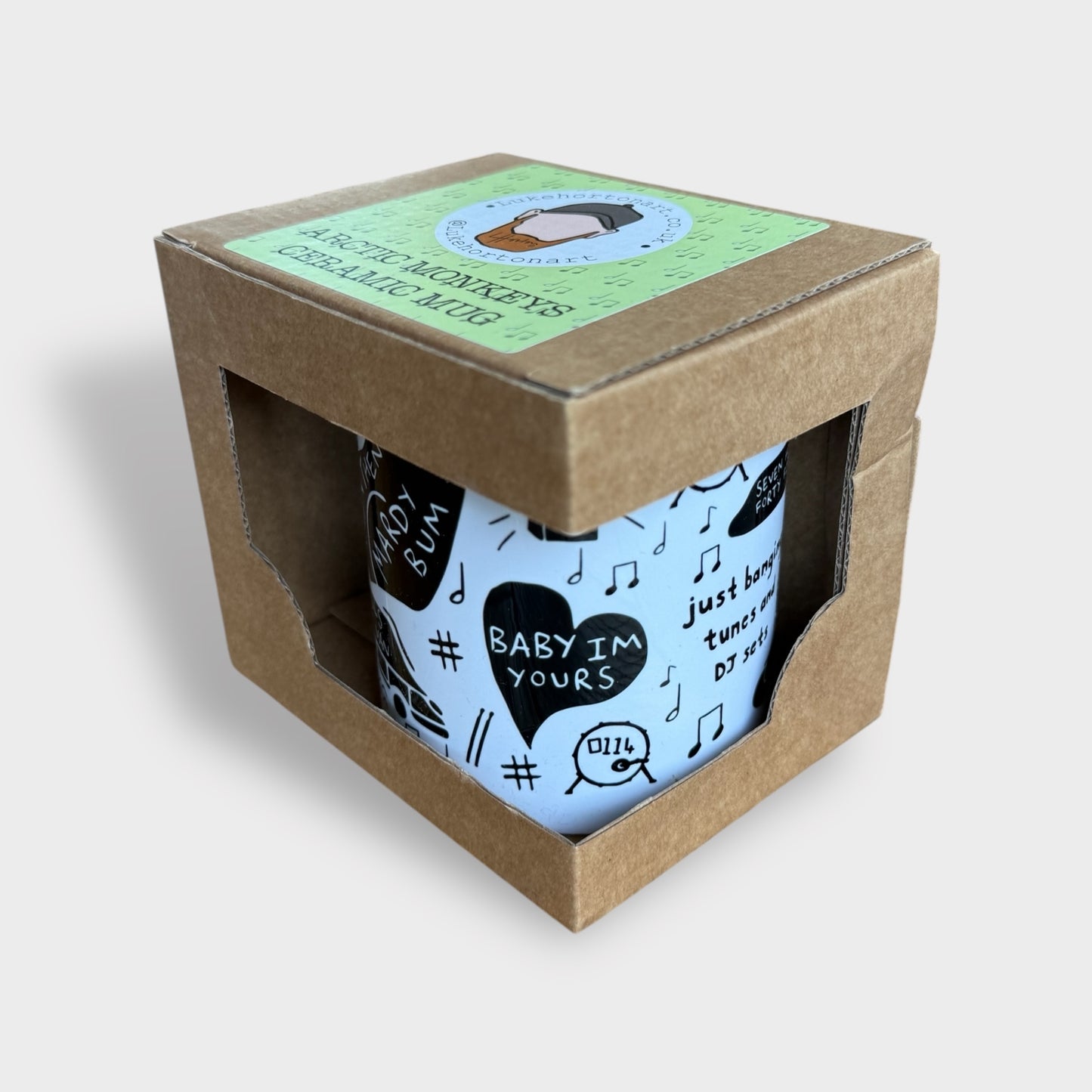 Arctic Monkeys Mug - Arctic Monkeys Lyrics Mug- Luke Horton