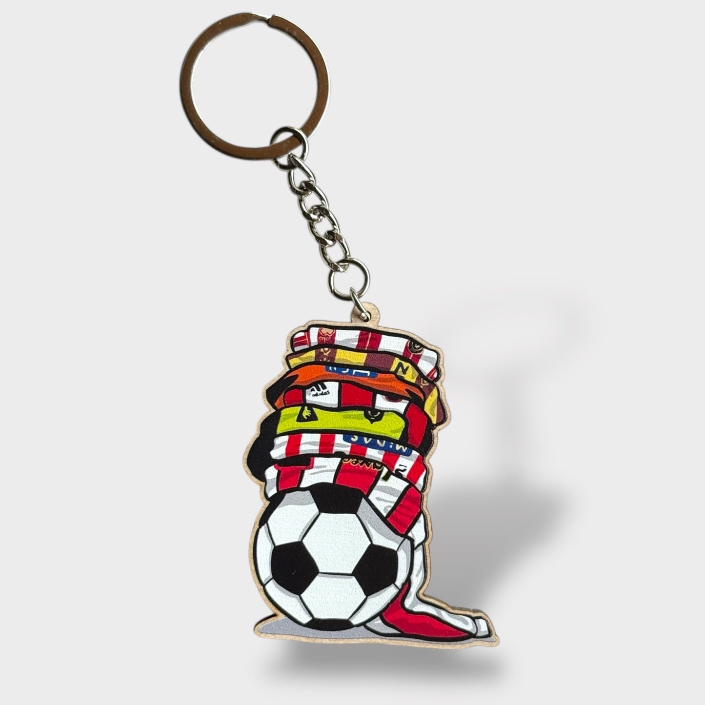 SUFC Shirts Keyring - Sheffield United Art Keyring