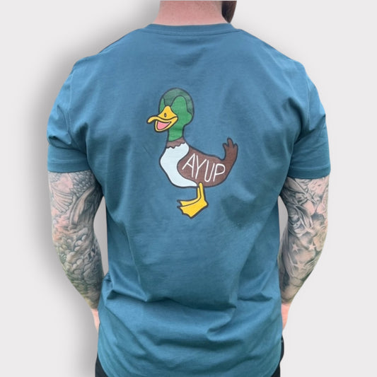 Ayup Duck - Yorkshire Slang Art Unisex T-Shirt - Luke Horton
