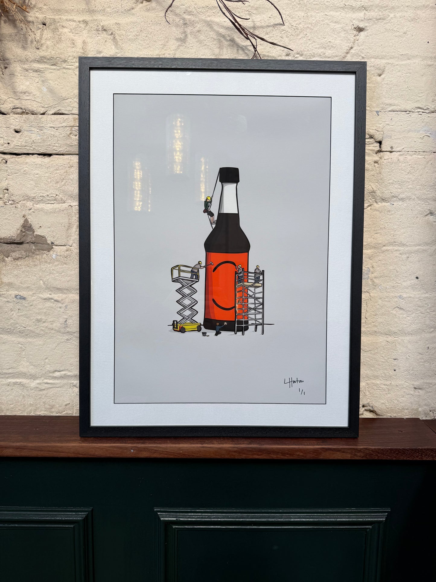 Henderson's & Proud - 1 of 1 Signed Limited Edition Print - LukeHorton Art