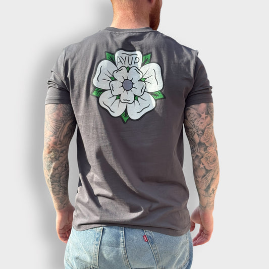 Yorkshire Rose Ayup Flower - Yorkshire Art Unisex T-Shirt - Luke Horton