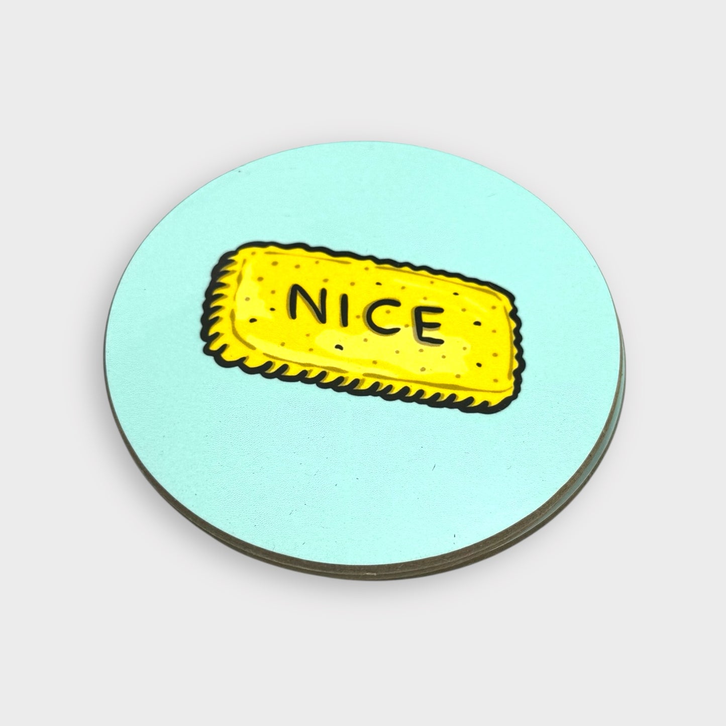 Nice - Biscuit Coaster - Luke Horton