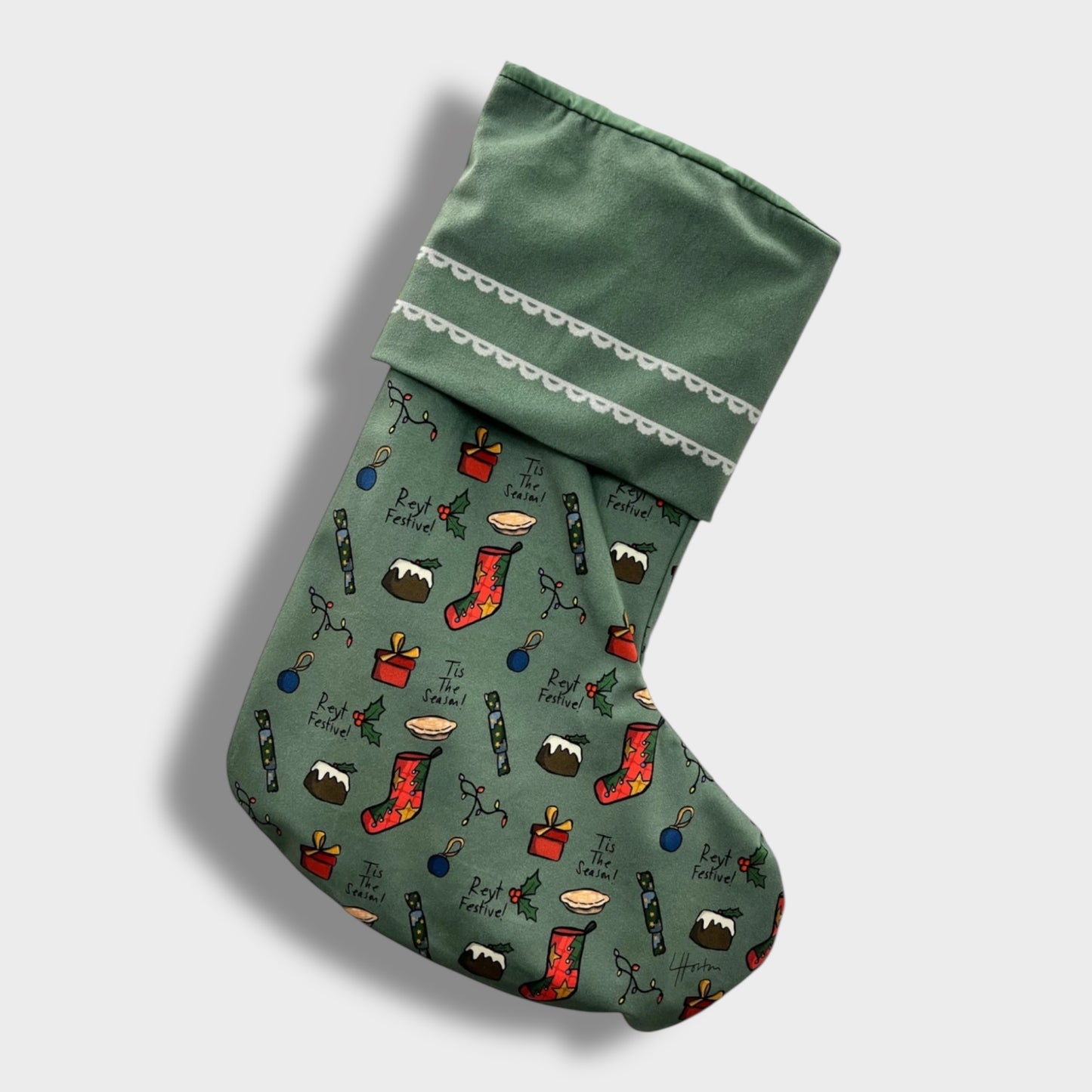 Xmas Pattern - Christmas Stocking - Luke Horton