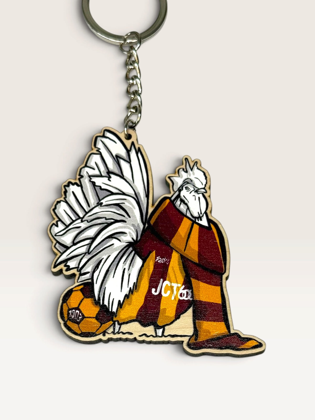 Bradford Football Bantam - Keyring