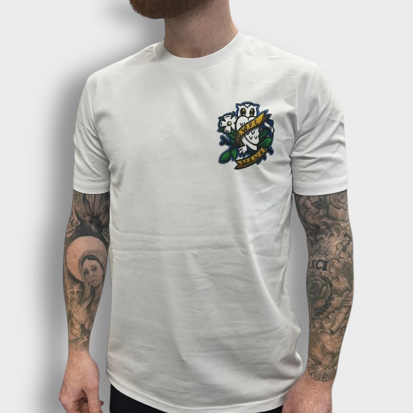 Owls Tattoo - Sheffield Wednesday Art Unisex T-Shirt - Luke Horton