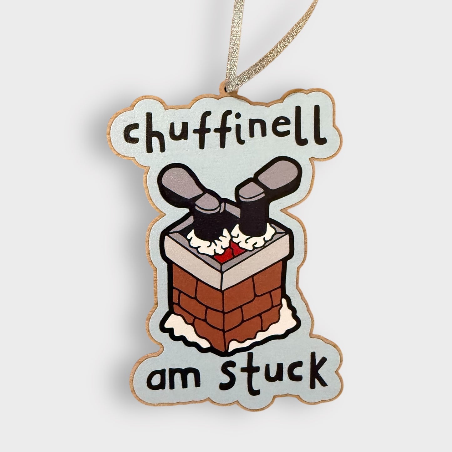 Chuffinell Am Stuck - Christmas Bauble