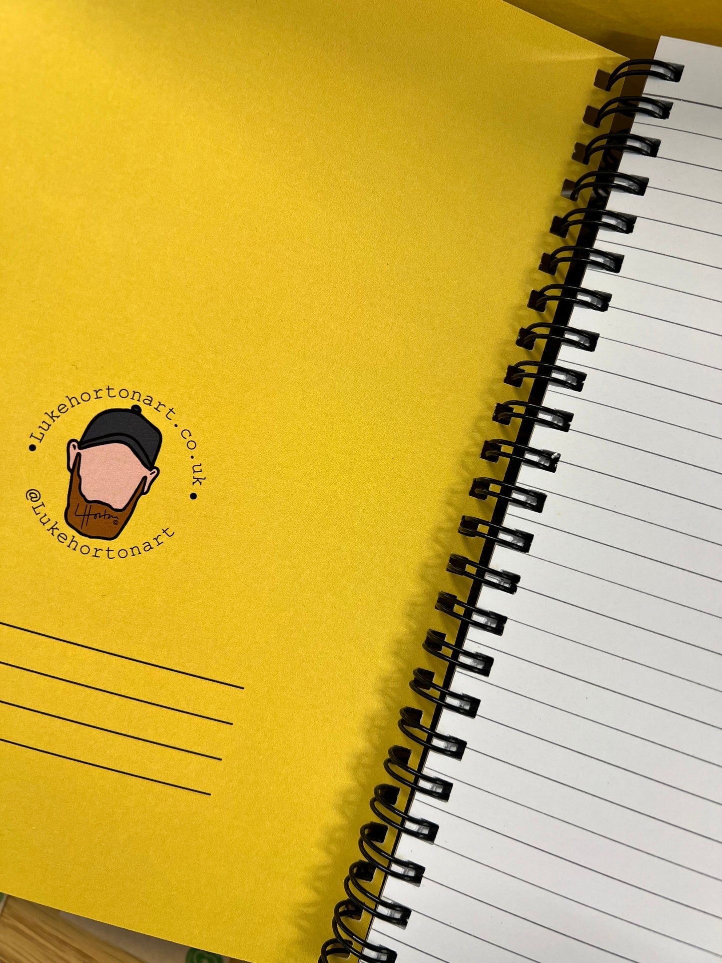 Mardy Bum Notebook - Yorkshire Slang Art - Luke Horton