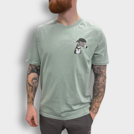 LOW STOCK - Jack The Whippet - Yorkshire Art Unisex T-Shirt - Luke Horton