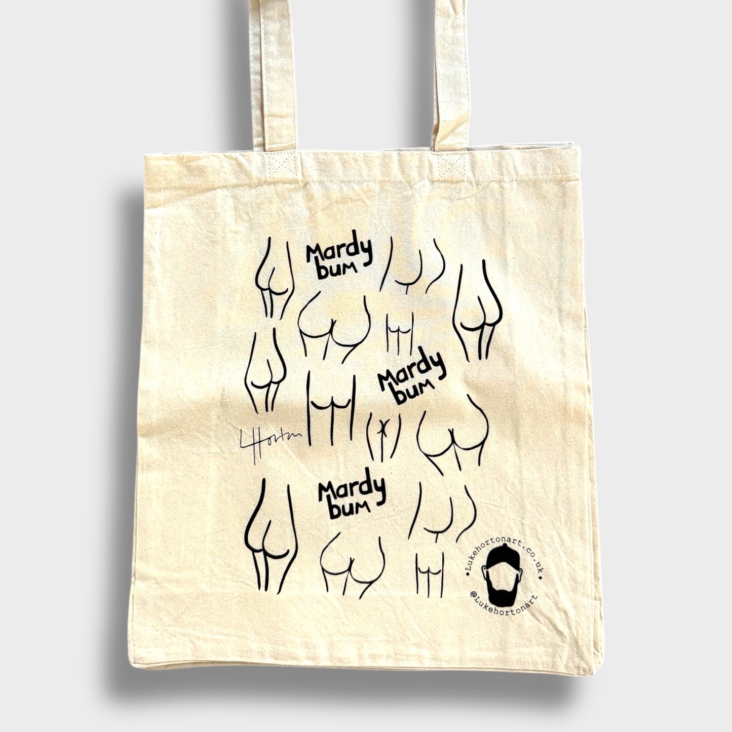 Mardy Bum v.2 Tote Bag - Yorkshire Slang - Luke Horton