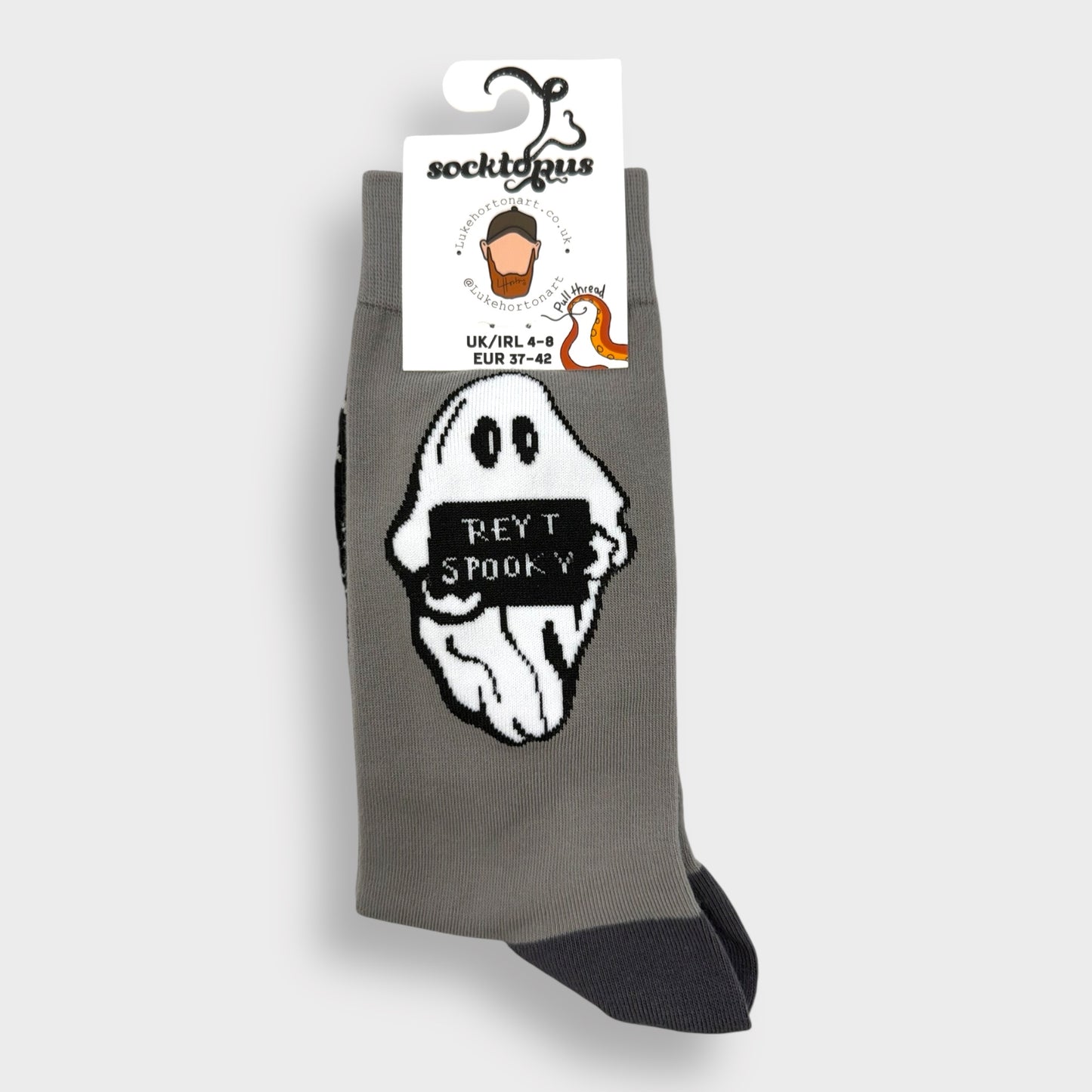 Reyt Spooky Socks - Luke Horton x Soctopus Collaboration