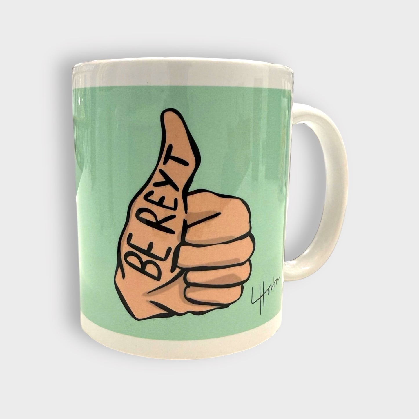Be Reyt v.2 - Yorkshire Slang Mug - Luke Horton