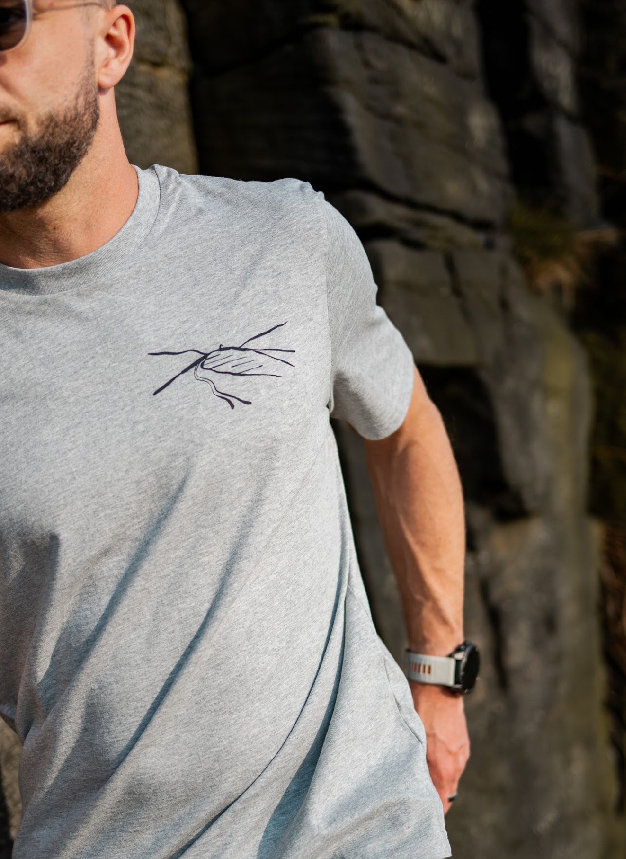 Reyt Ont Doorstep V.2 - Yorkshire Slang Art Unisex T-Shirt - Luke Horton