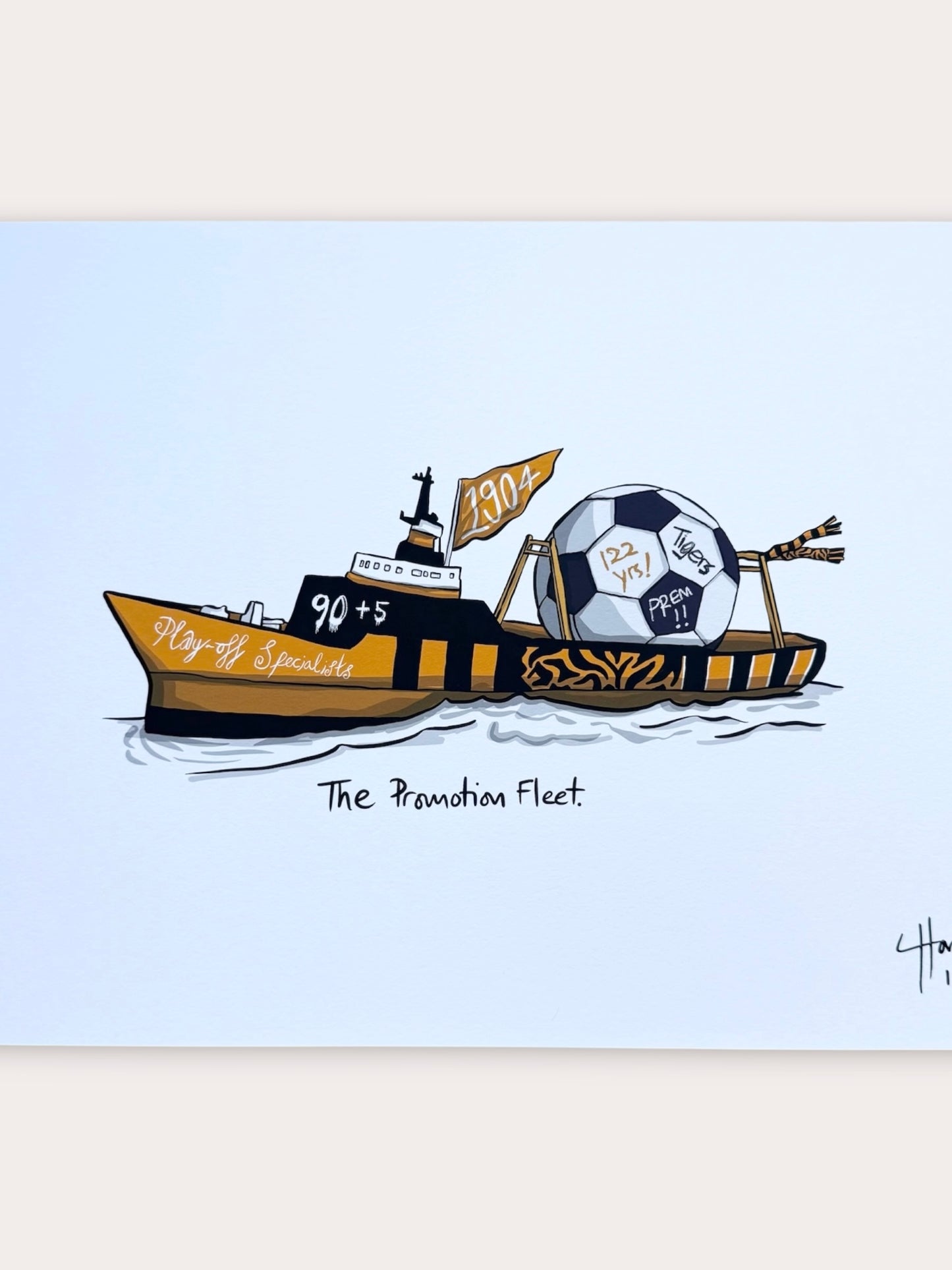 The Promotion Fleet - Signed Limited Edition Giclee Print (50) - LukeHorton Art