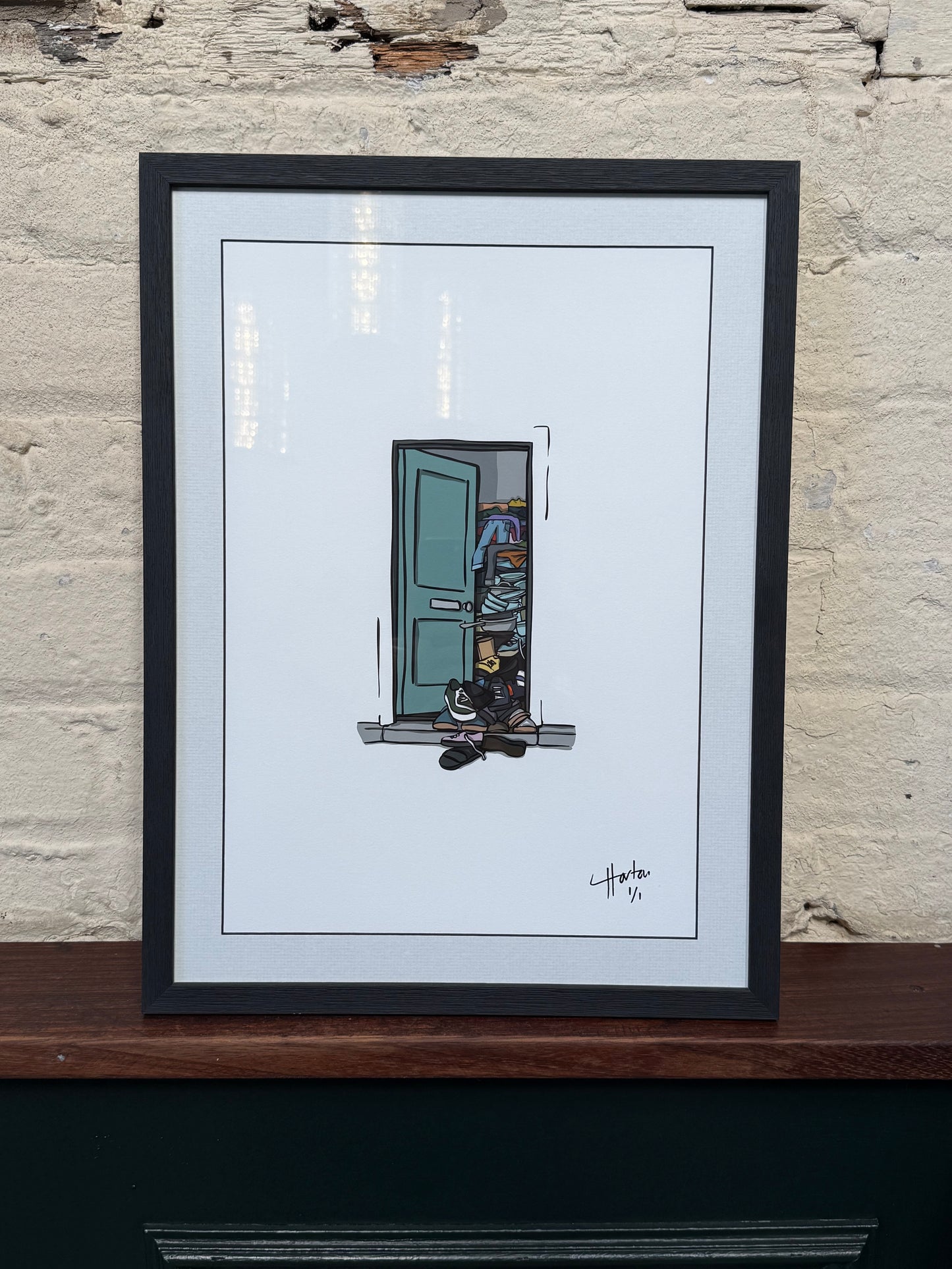 A Build Up - 1 of 1 Signed Limited Edition Print - LukeHorton Art