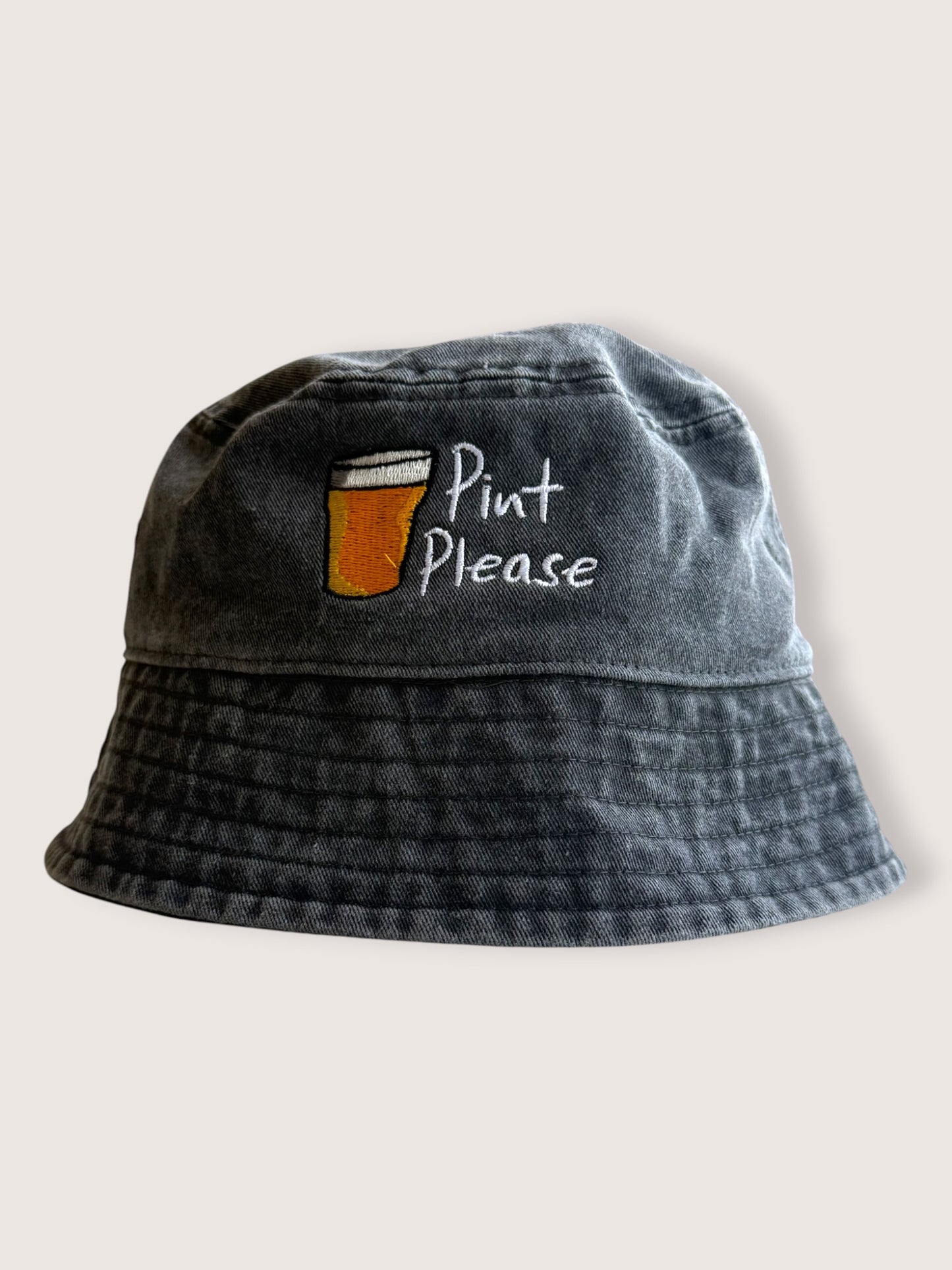 Pint Please - Cotton Bucket Hat - Luke Horton
