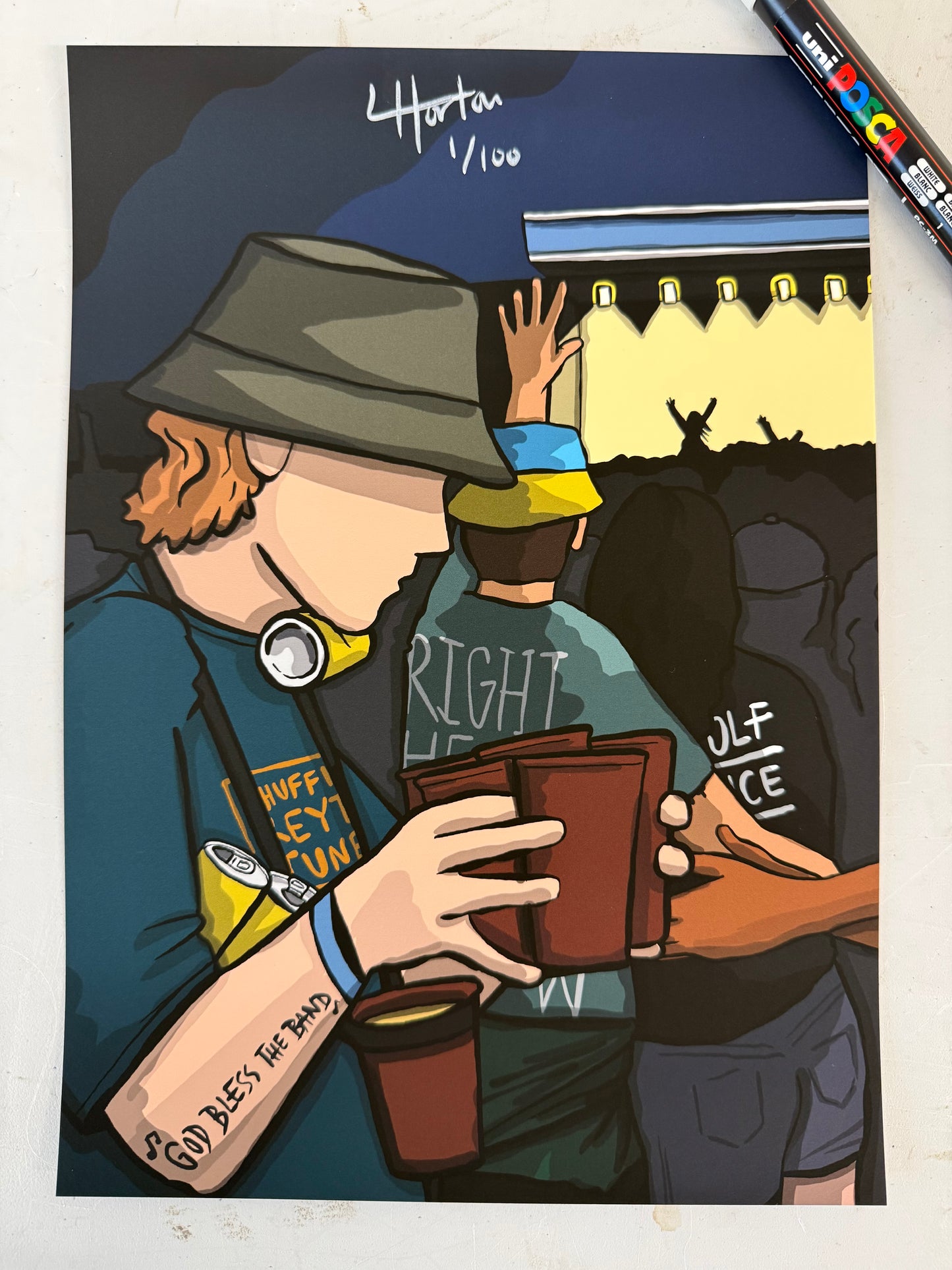 Tramlines Signed Limited Edition Print (100) 2026 - Sheffield Music Festival - Luke Horton