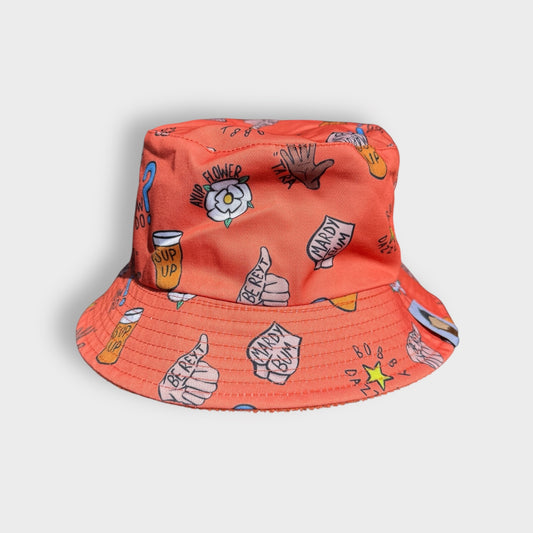Yorkshire Slang - Reversible Corduroy Bucket Hat - Luke Horton
