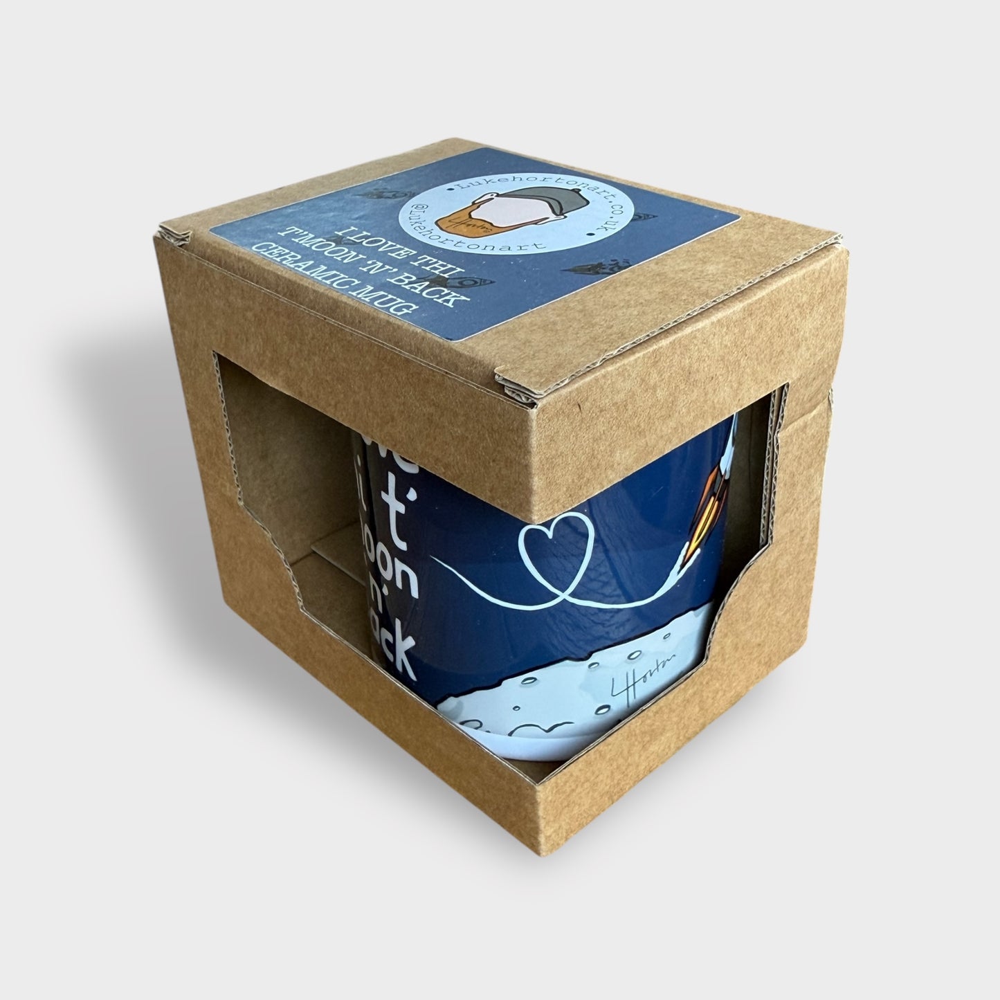 Love Thi T Moon N Back - Yorkshire Slang Mug - Luke Horton