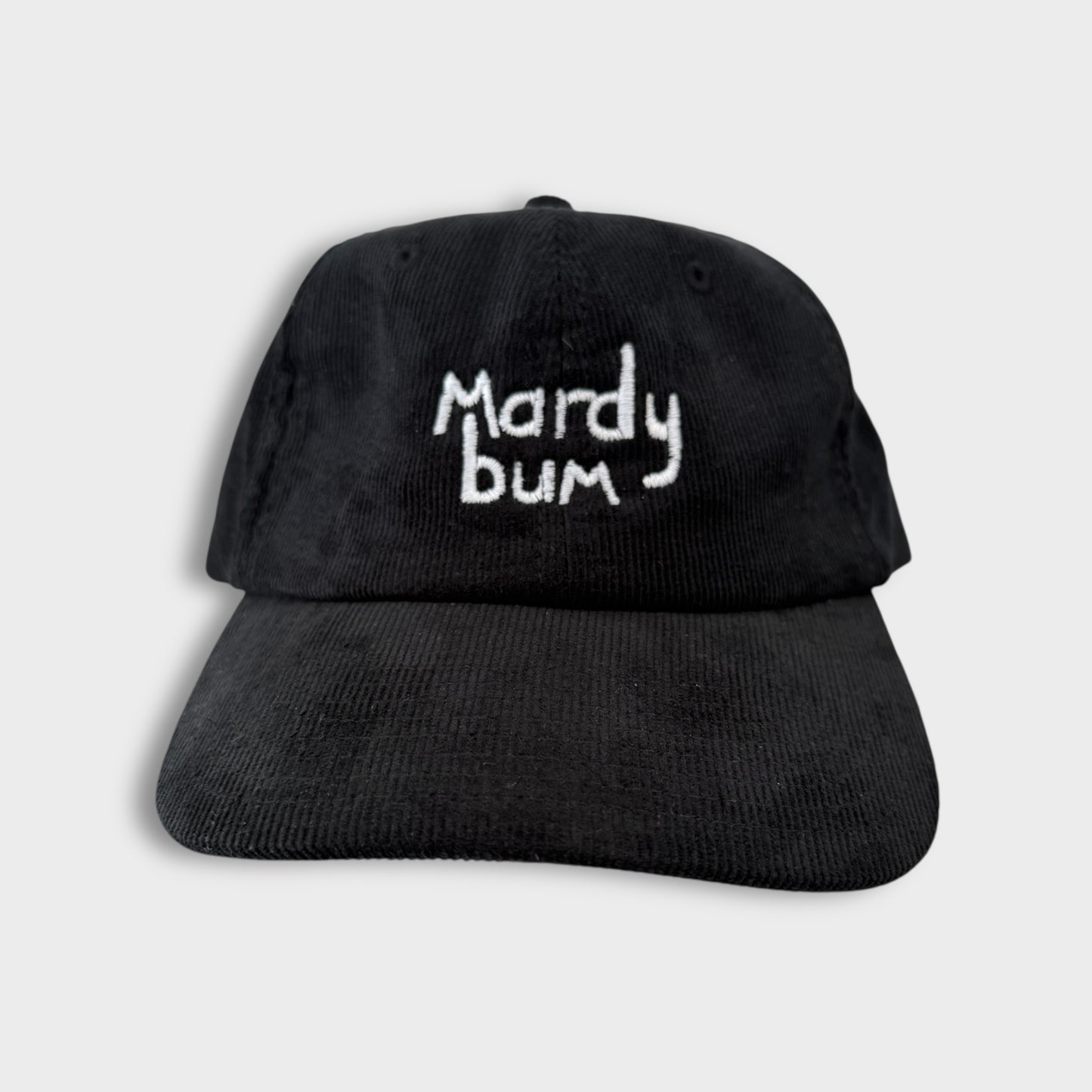 Mardy Bum - Corduroy Yorkshire Slang Cap - Luke Horton