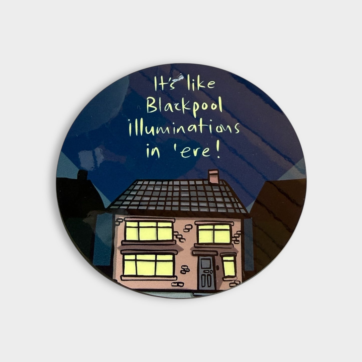 Blackpool Illuminations Coaster - Luke Horton