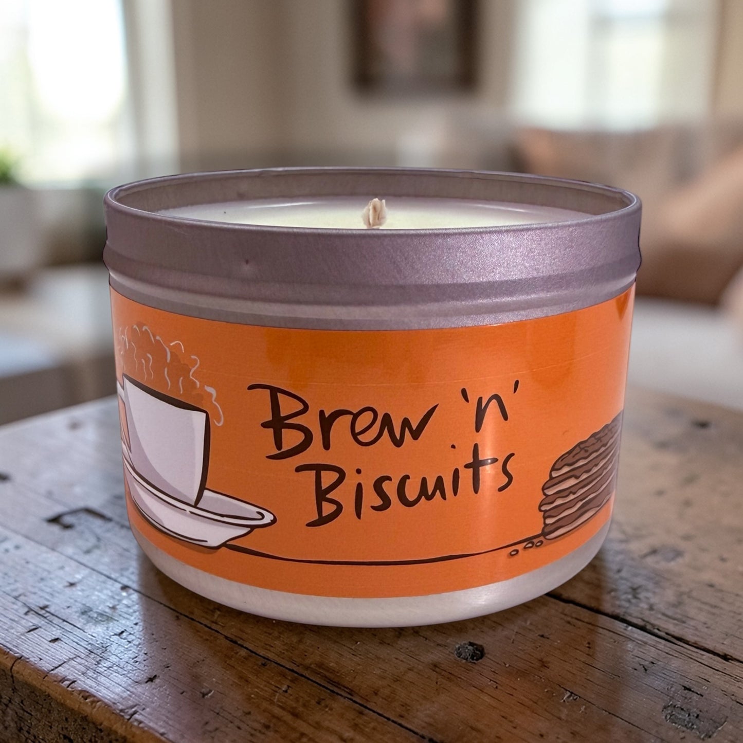 Brew & Biscuits Candle- LHA x YCC - Large Tin