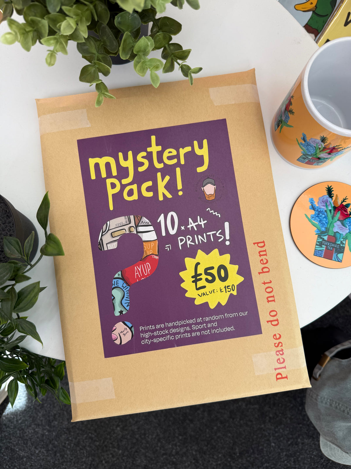 Mystery Pack (A4 Prints x 10) - Yorkshire Art Prints - Luke Horton