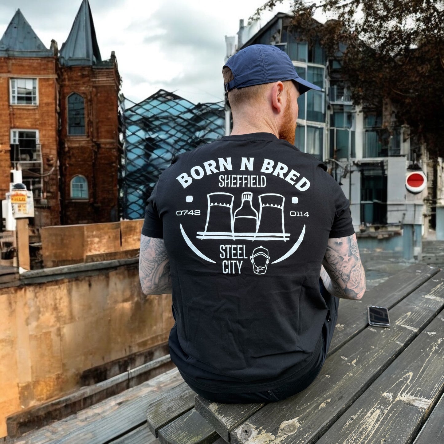 Sheffield Born 'n' Bred - Unisex T-Shirt - Luke Horton