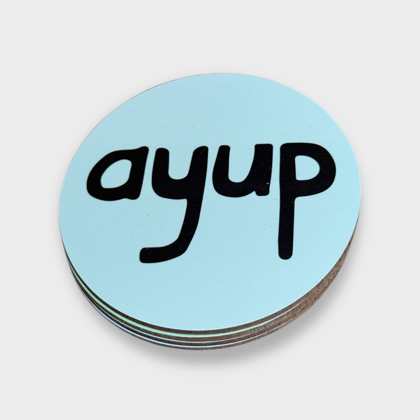 Ayup Coaster - Yorkshire Slang - Luke Horton