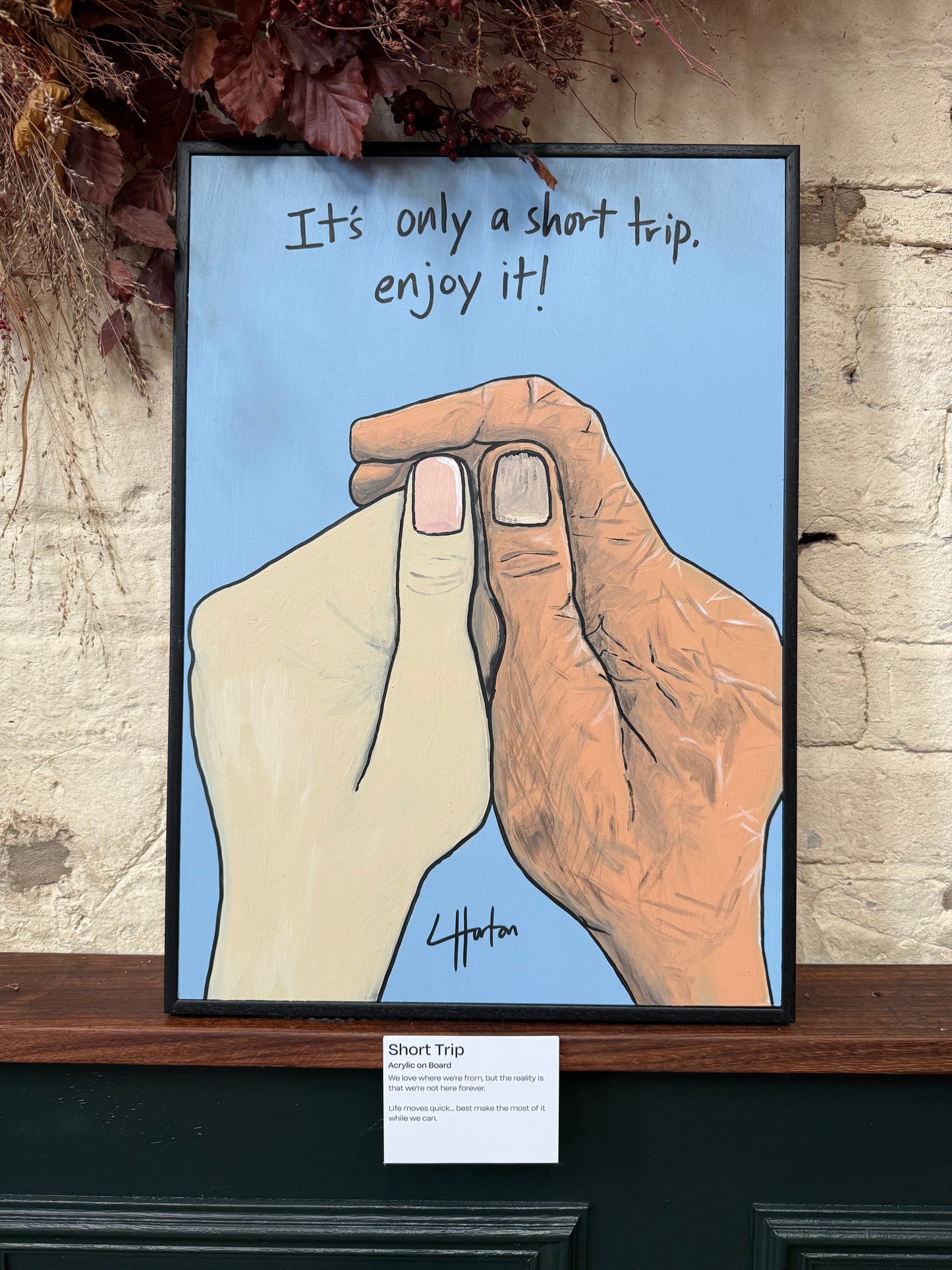 Short Trip - Original Painting - LukeHorton Art