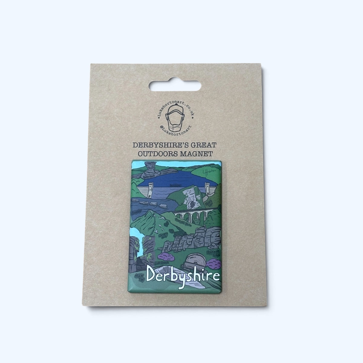 Derbyshire - Fridge Magnet