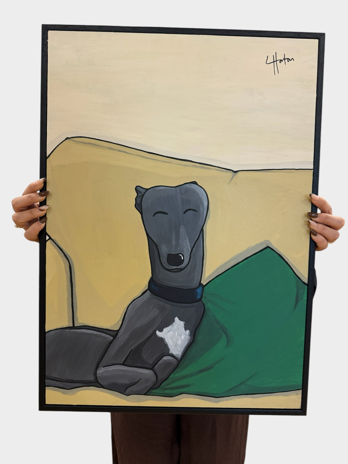 Move Your Feet, Lose Your Seat - Original Painting - LukeHorton Art