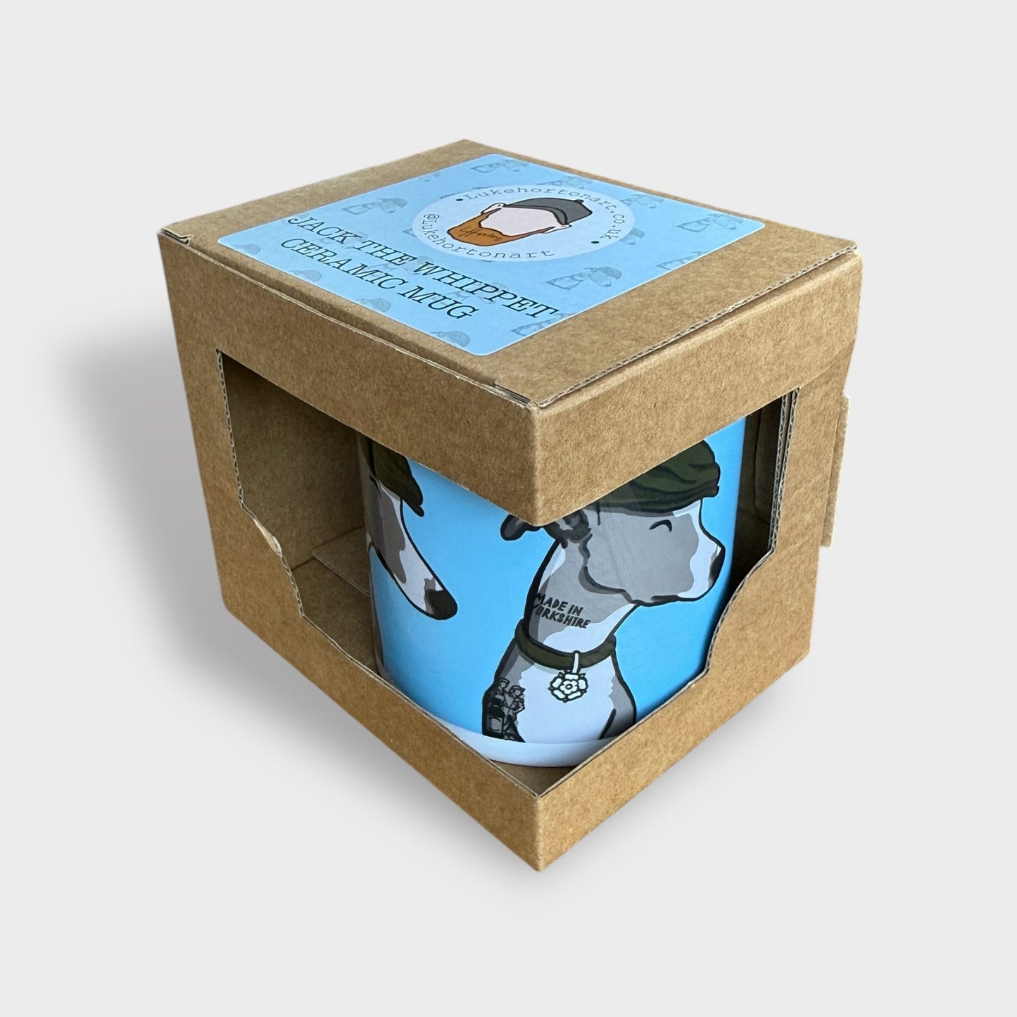 Jack The Whippet Mug - Luke Horton