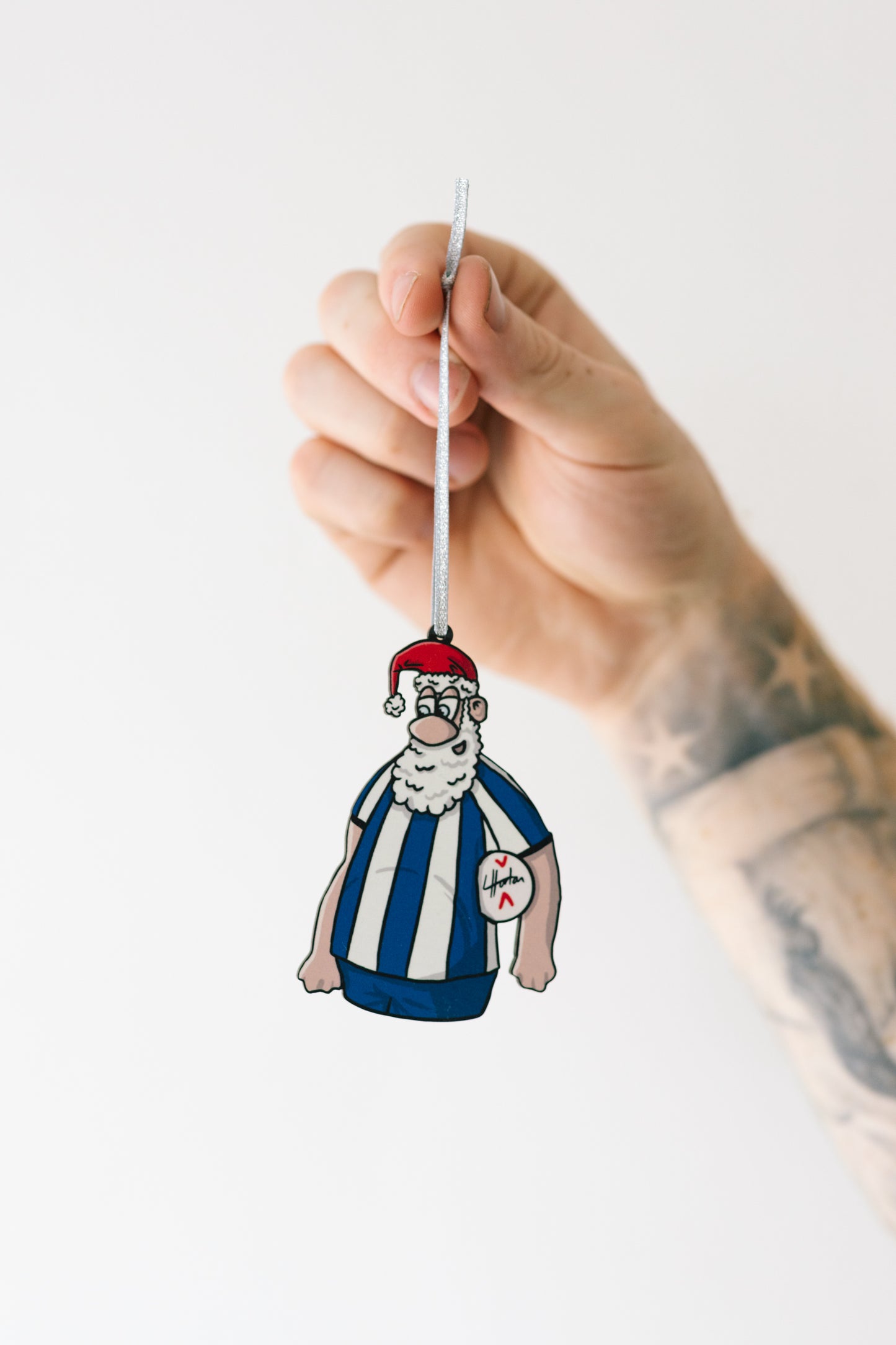 Santa the Owl - SWFC Bauble - Christmas Bauble