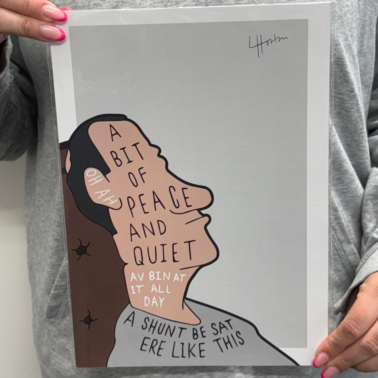 A Bit Of Peace And Quiet - Art Print - Luke Horton