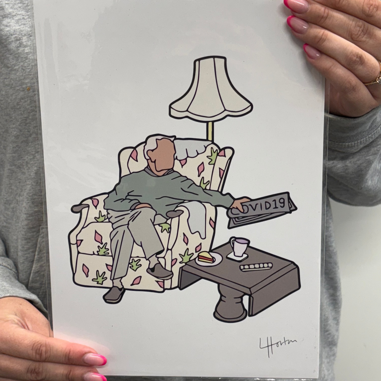 COVID 19 - Art Print - Luke Horton