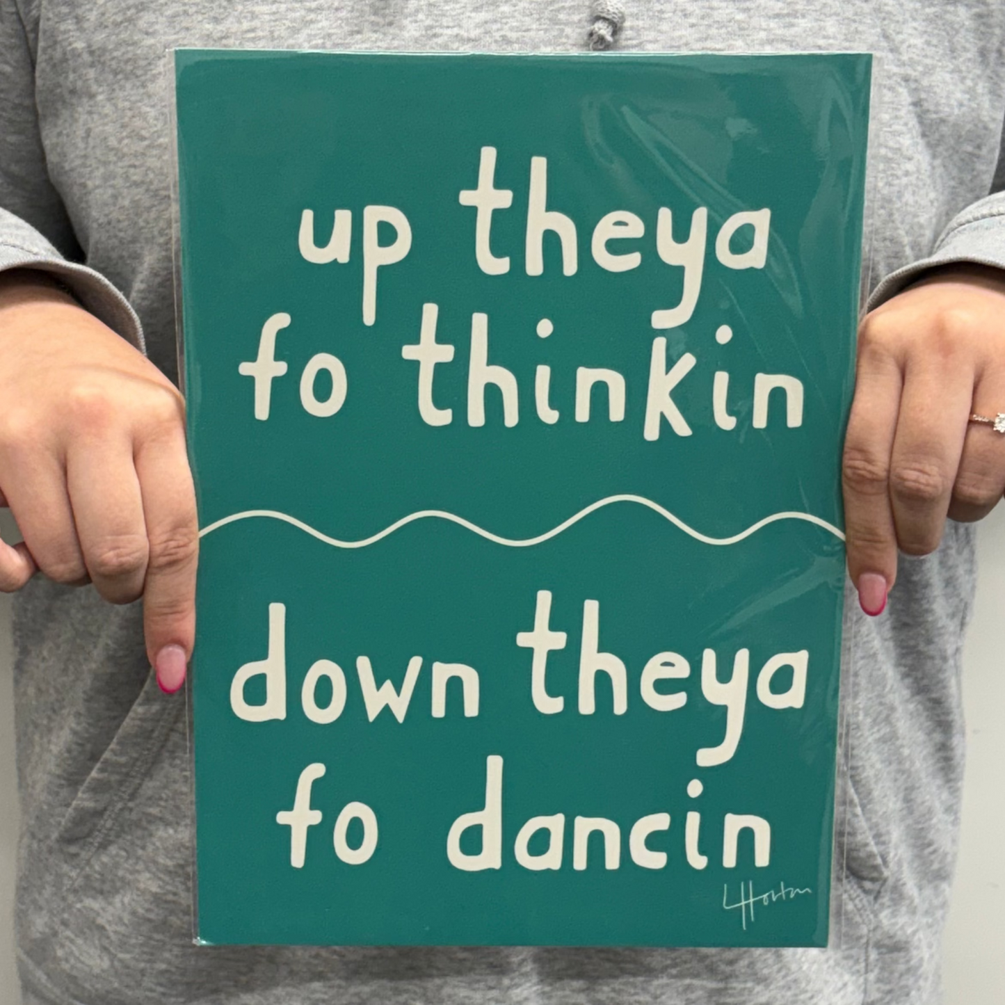 Up Theya Fo Thinking - Art Print - Luke Horton