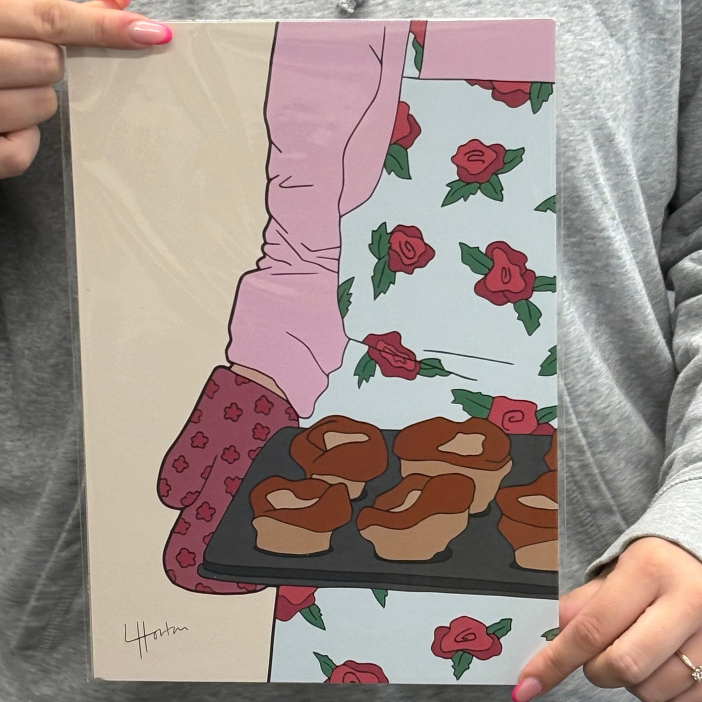 Nan's Yorkshire Puddins- Art Print - Luke Horton