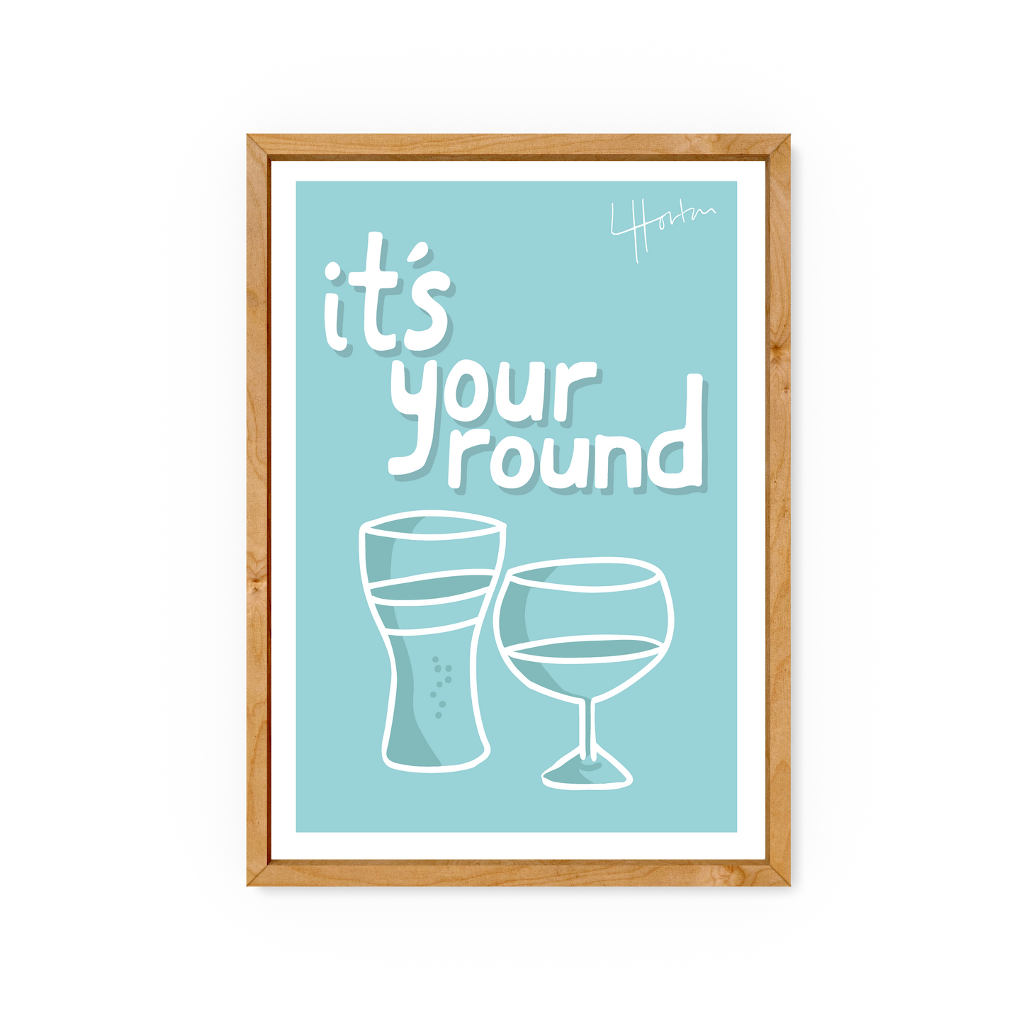 It's Your Round - Art Print - Luke Horton