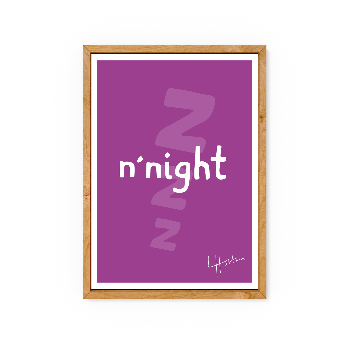 N'night - Art Print - Luke Horton