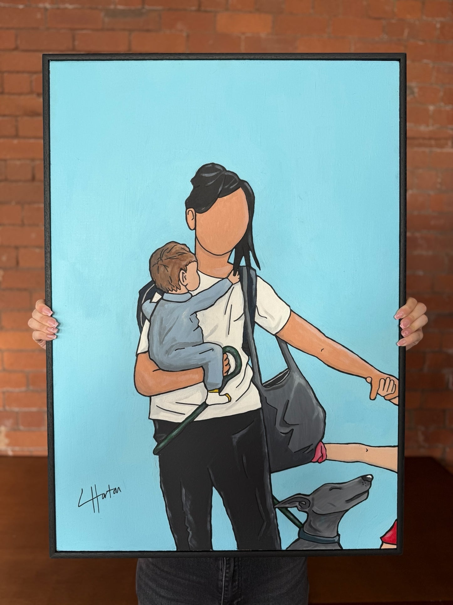Mother - Original Painting - LukeHorton Art