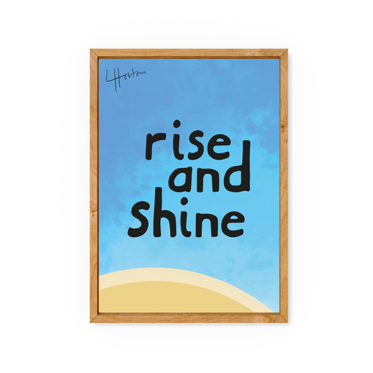Rise And Shine- Art Print - Luke Horton
