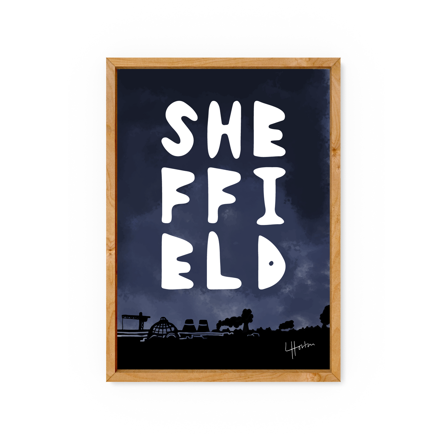 Sheffield - Sheffield City Print - Luke Horton