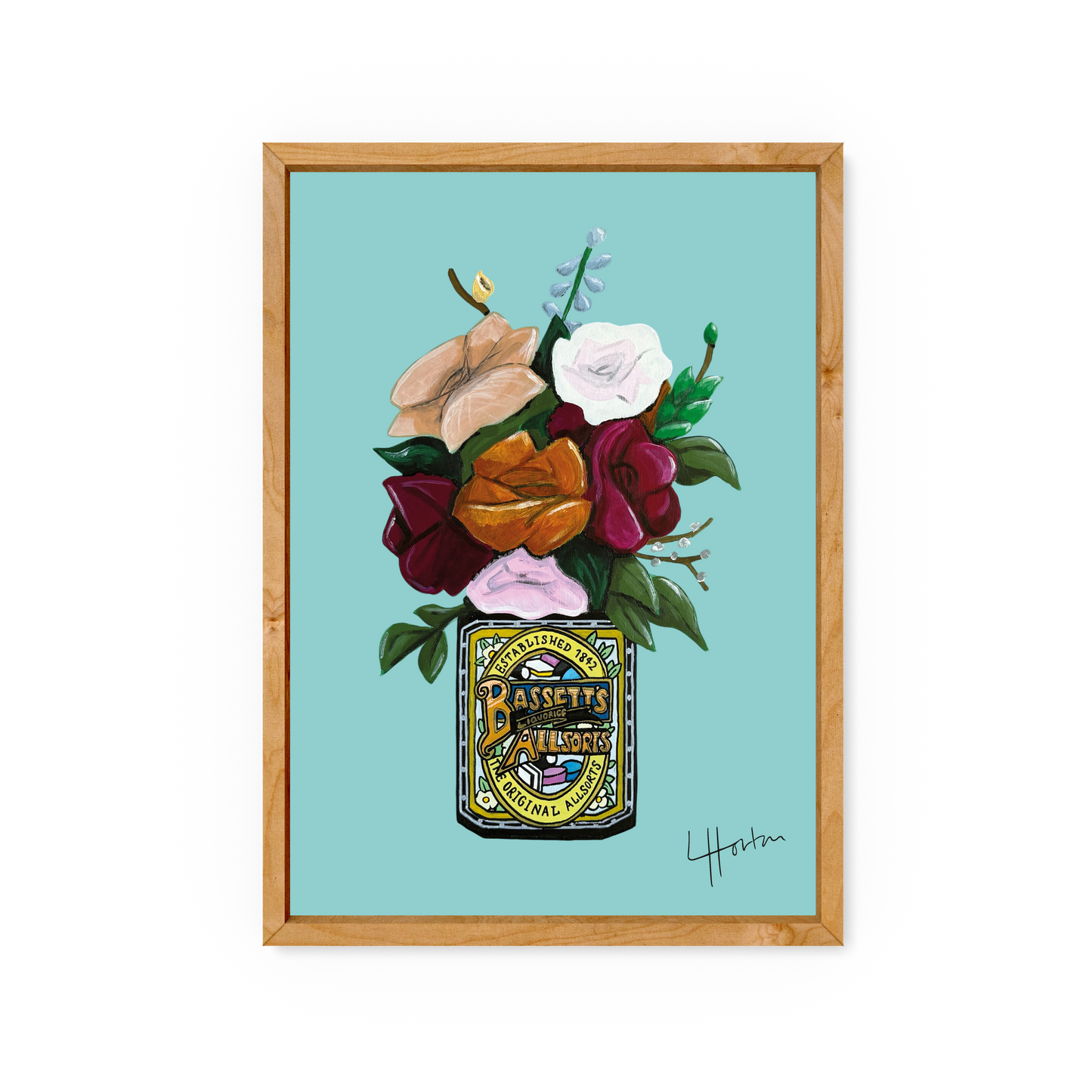 Bassett's Vase - Art Print - Luke Horton