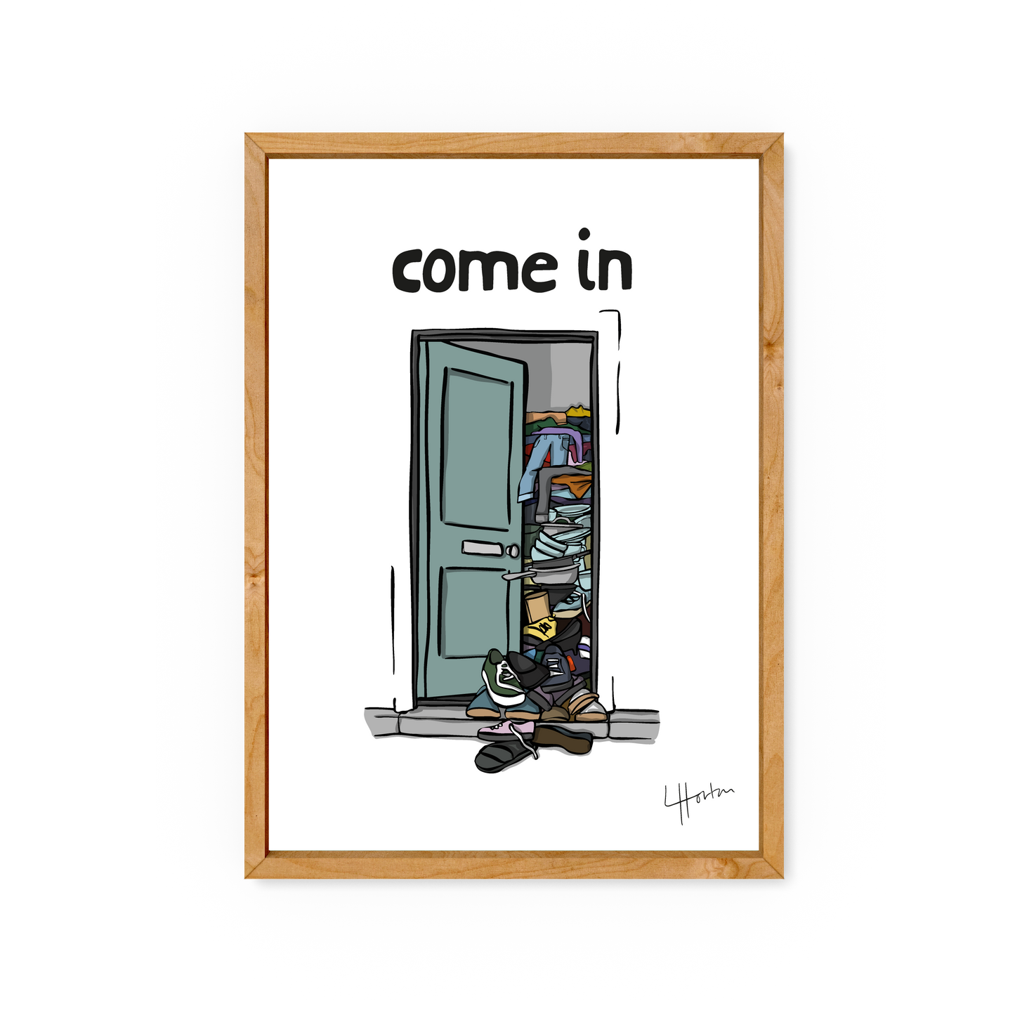 Come in - Art Print - Luke Horton