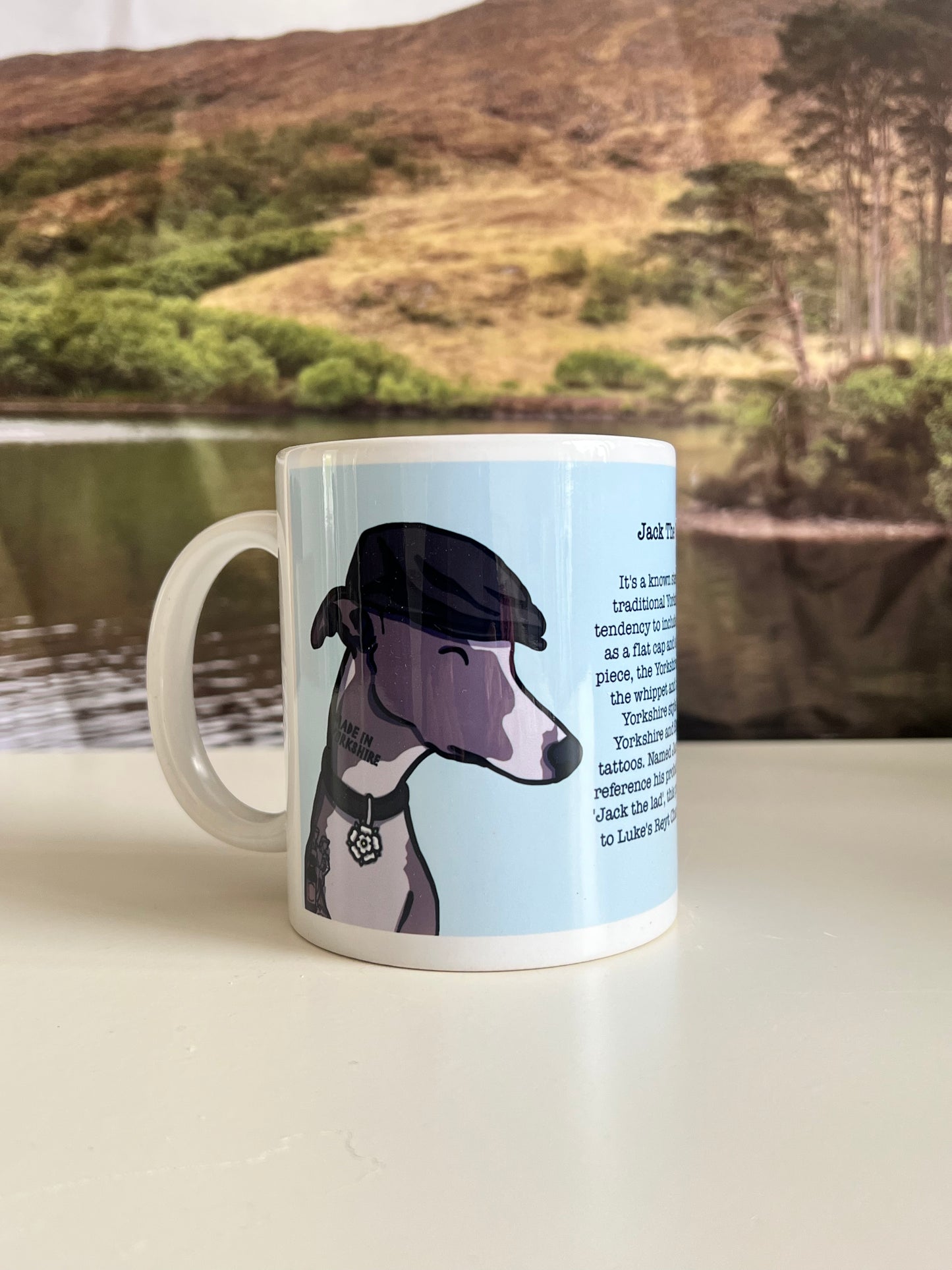 Jack The Whippet Mug - Luke Horton