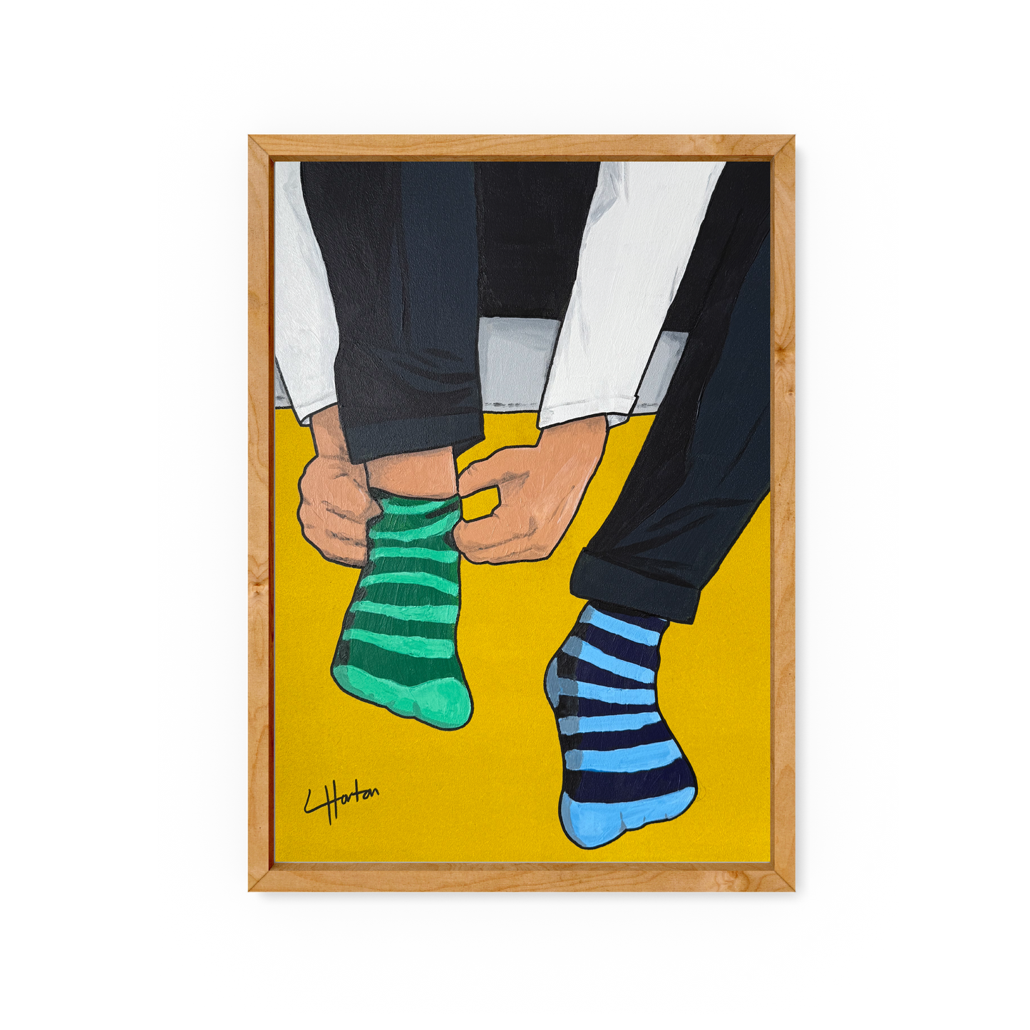 Odd Socks - Art Print - Luke Horton