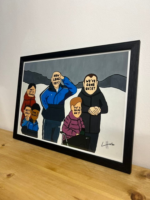 Framed Sunday League - COLLECTION ONLY - Luke Horton